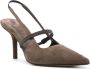 Brunello Cucinelli Monili suède pumps Bruin - Thumbnail 2