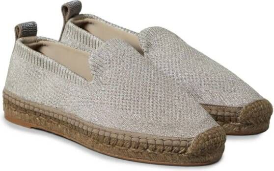 Brunello Cucinelli Espadrilles met Monili-afwerking Beige