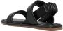 Brunello Cucinelli Sandalen met vierkante neus Zwart - Thumbnail 3