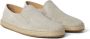 Brunello Cucinelli Suède espadrilles met logo-reliëf Beige - Thumbnail 2