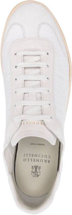 Brunello Cucinelli Terry sneakers Wit