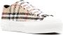 Burberry Geruite sneakers Beige - Thumbnail 2