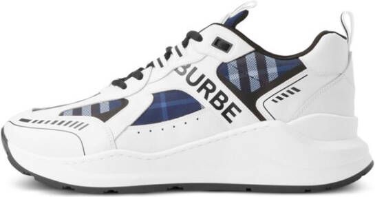 Burberry Leren handschoenen Wit