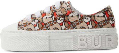 Burberry Kids Thomas slip-on sneakers Oranje