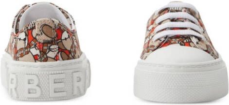 Burberry Kids Thomas slip-on sneakers Oranje