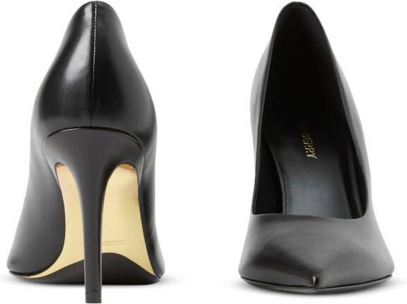 Burberry Pumps met puntige neus Zwart