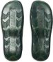 Burberry Stingray slippers verfraaid met logo Groen - Thumbnail 5