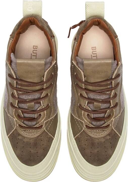 Buttero Sneakers met vlakken Beige