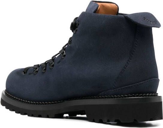 Buttero Trek wandellaarzen met veters Blauw