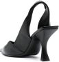 BY FAR Yasha pumps met twist detail Zwart - Thumbnail 3