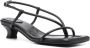 By Malene Birger Leren slingback sandalen Zwart - Thumbnail 2