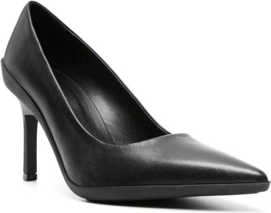 Calvin Klein Pumps met puntige neus Zwart