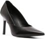 Calvin Klein Leren pumps Zwart - Thumbnail 2