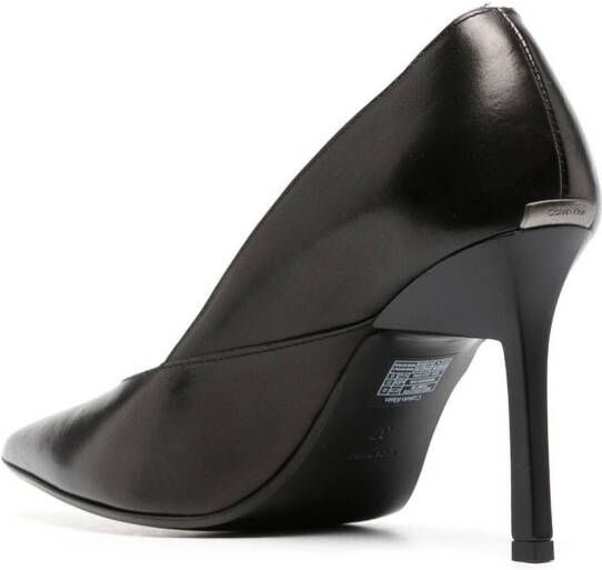 Calvin Klein Leren pumps Zwart