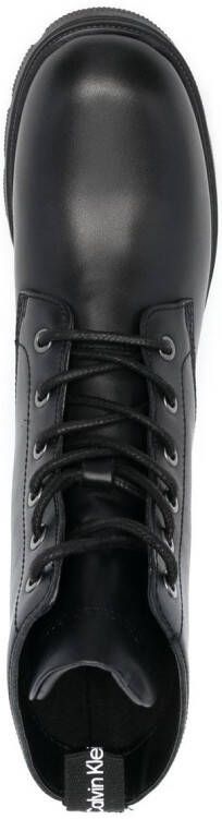 Calvin Klein Chunky combat boots Zwart