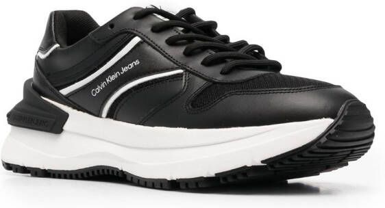 Calvin Klein Jeans Sneakers met logo Zwart