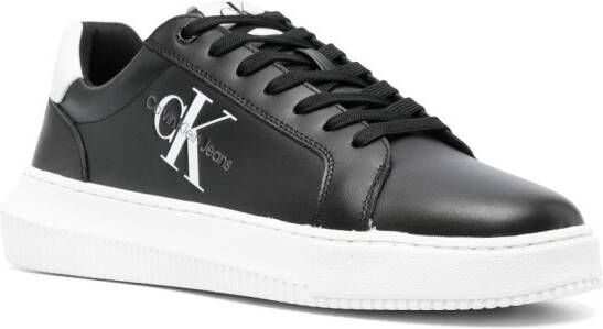 Calvin Klein Jeans Sneakers met logoprint Zwart