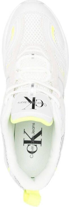 Calvin Klein Jeans Sneakers met vlakken Wit