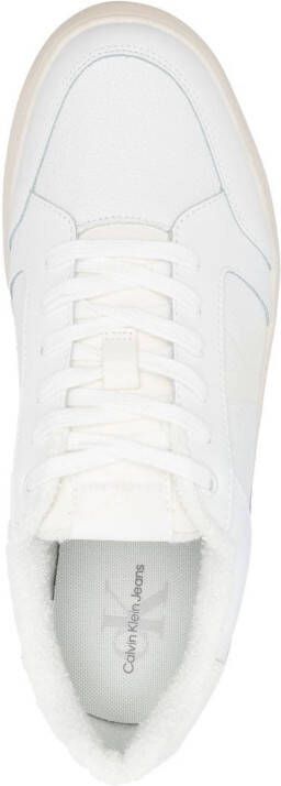 Calvin Klein Jeans Sneakers met logoprint Wit