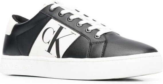 Calvin Klein Jeans Sneakers met logoprint Zwart