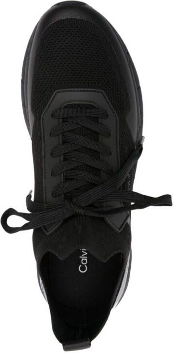 Calvin Klein Sneakers met mesh Zwart