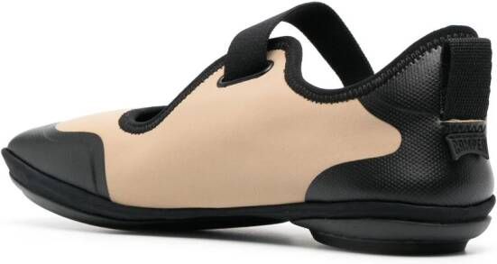 Camper Ballerina's met colourblocking Beige