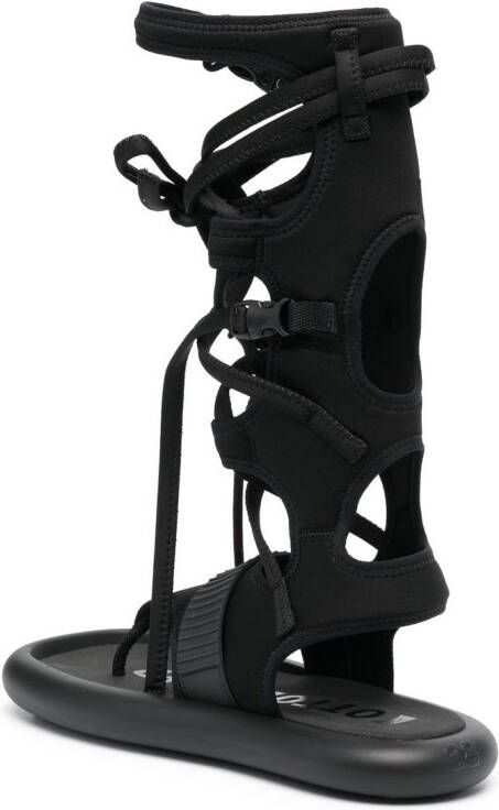 Camper Gladiator sandalen met gesp Zwart