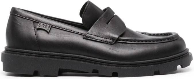 Camper Junction leren loafers Zwart