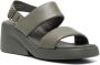 Camper Kaah leren sandalen Groen - Thumbnail 2