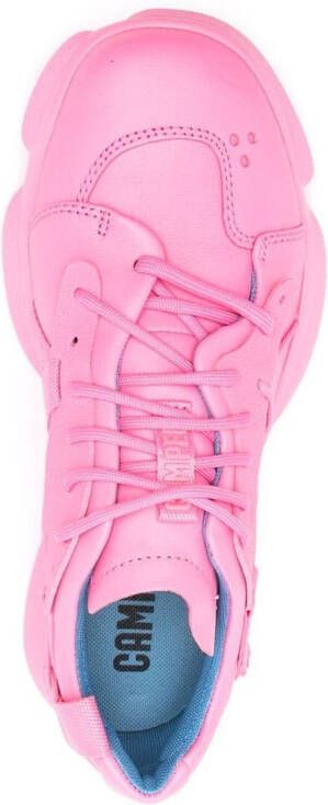 Camper Karst Twins leren sneakers Roze