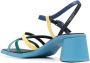 Camper Kiara leren sandalen Blauw - Thumbnail 3