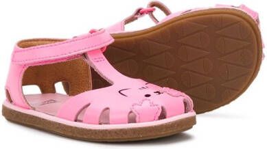 Camper Kids Geperforeerde sandalen Roze