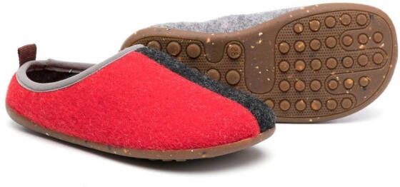 Camper Kids Slippers met colourblocking Grijs