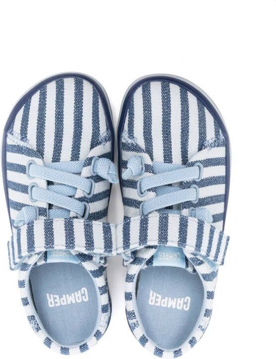 Camper Kids Gestreepte sneakers Blauw