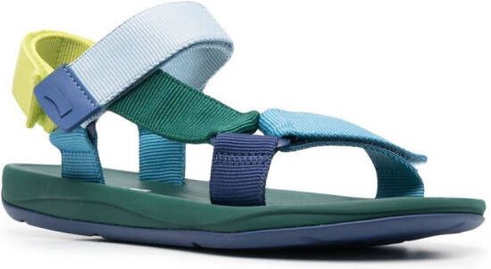 Camper Match sandalen met klittenband Blauw