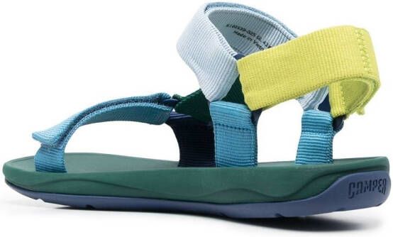 Camper Match sandalen met klittenband Blauw