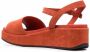 Camper Misia sandalen met enkelbandje Rood - Thumbnail 3