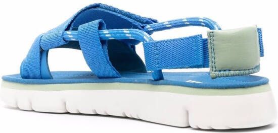 Camper Oruga slingback sandalen Blauw