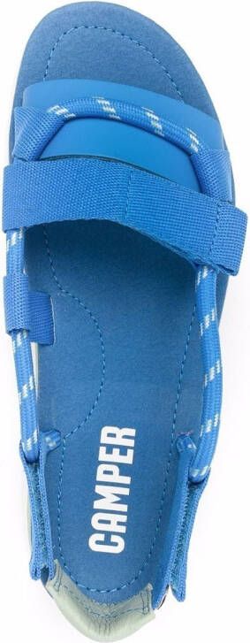 Camper Oruga slingback sandalen Blauw