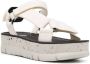 Camper Oruga Up sandalen met plateauzool Wit - Thumbnail 2