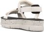 Camper Oruga Up sandalen met plateauzool Wit - Thumbnail 3