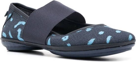 Camper Right Nina ballerina's Blauw