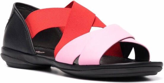 Camper Sandalen met colourblocking Roze