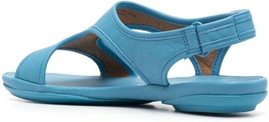 Camper Slingback sandalen met open neus Blauw