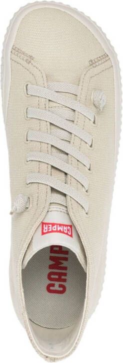 Camper Sneakers met logopatch Beige