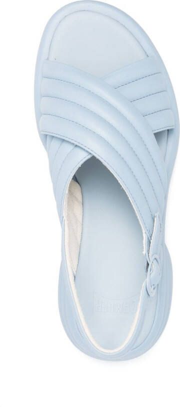 Camper Spiro sandalen met kruisbandjes Blauw