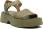 Camper Tasha leren sandalen Groen - Thumbnail 2