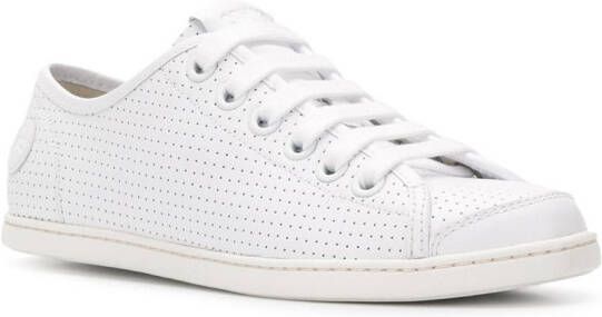 Camper Uno geperforeerde leren sneakers Wit