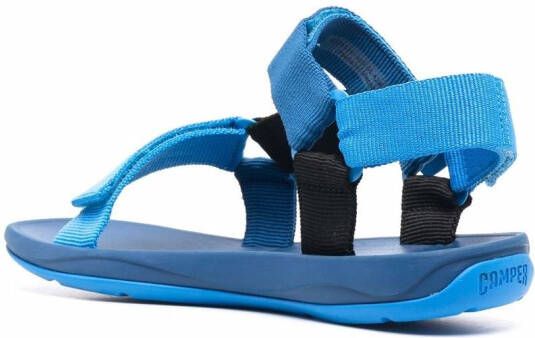 Camper x SailGP Match sandalen met klittenband Blauw