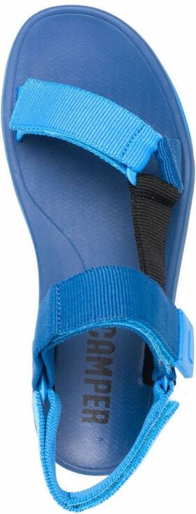 Camper x SailGP Match sandalen met klittenband Blauw